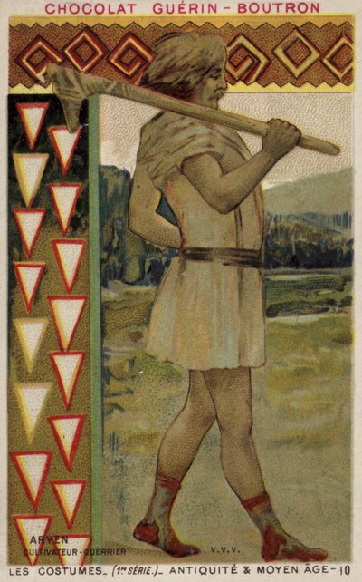 Agriculteur et guerrier aryen - French School